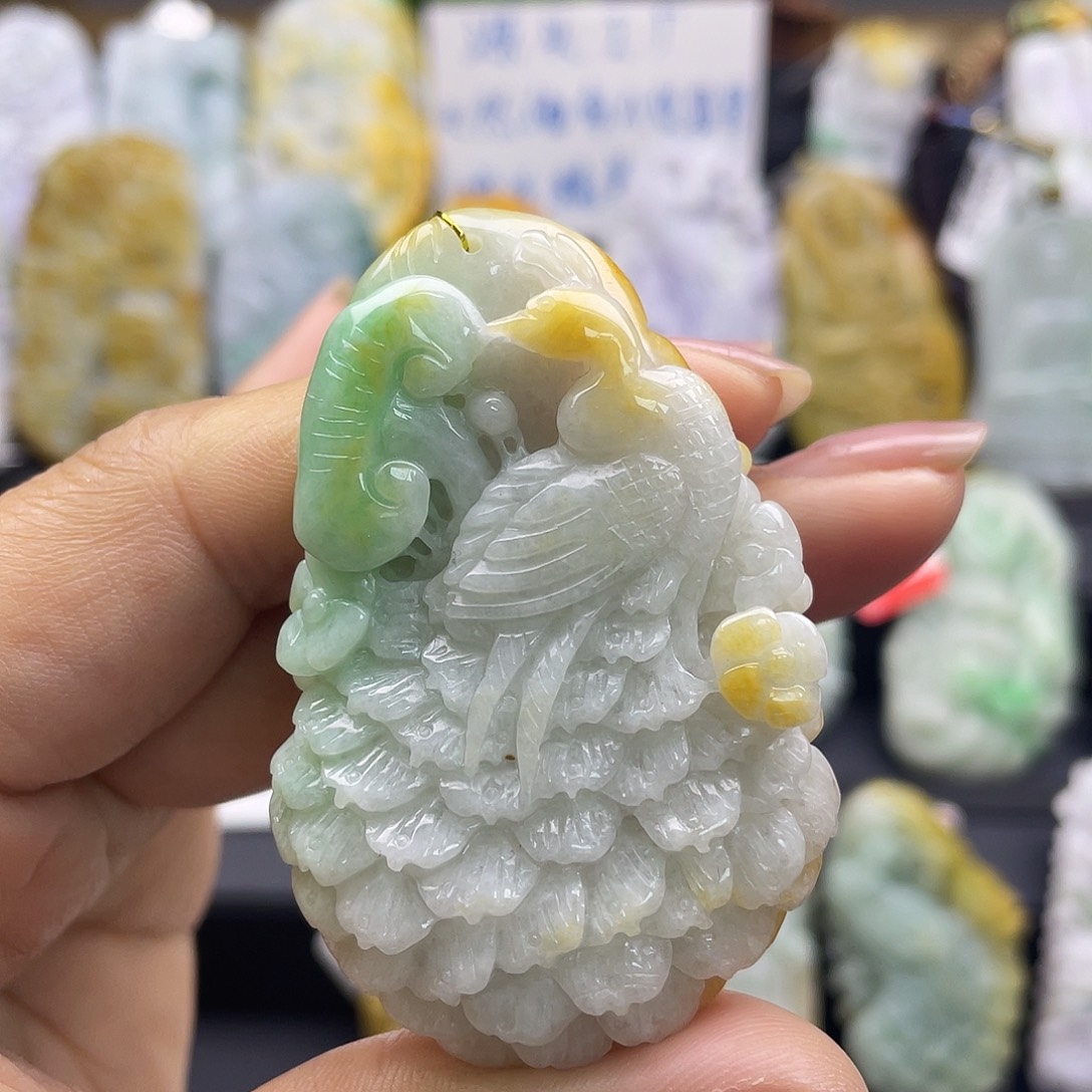 翡翠吊坠(不含链)未镶嵌