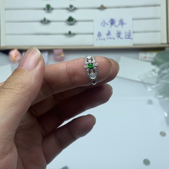翡翠颈饰银S925镶嵌00000002