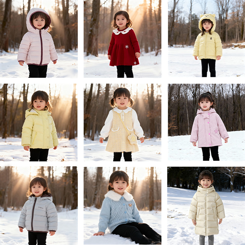 【断码处理】1L孤品秋冬女童卡通衣服