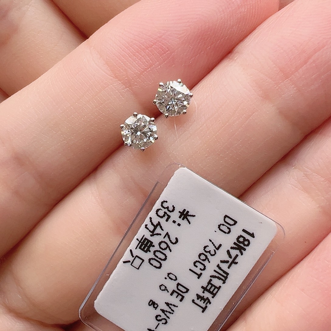 18K金镶嵌实验室培育钻石套链