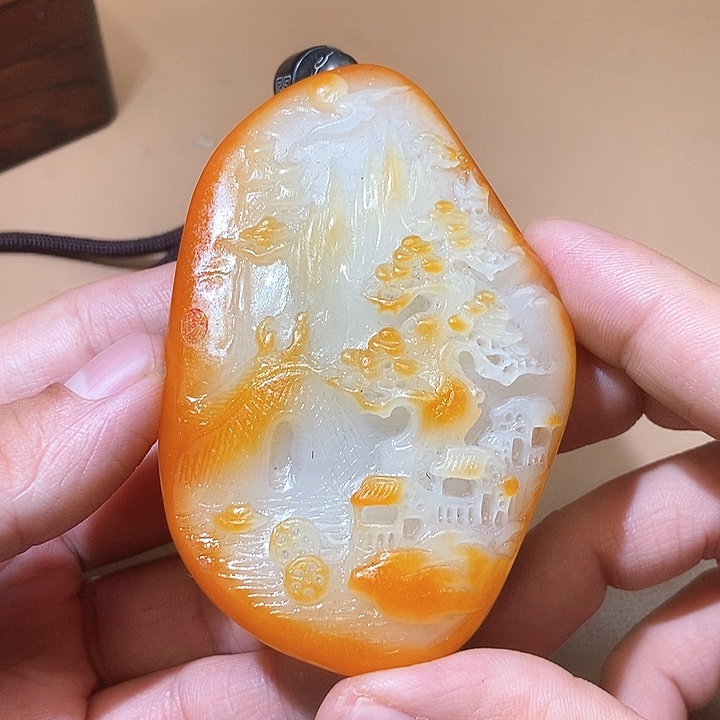 和田玉颈饰未镶嵌HX