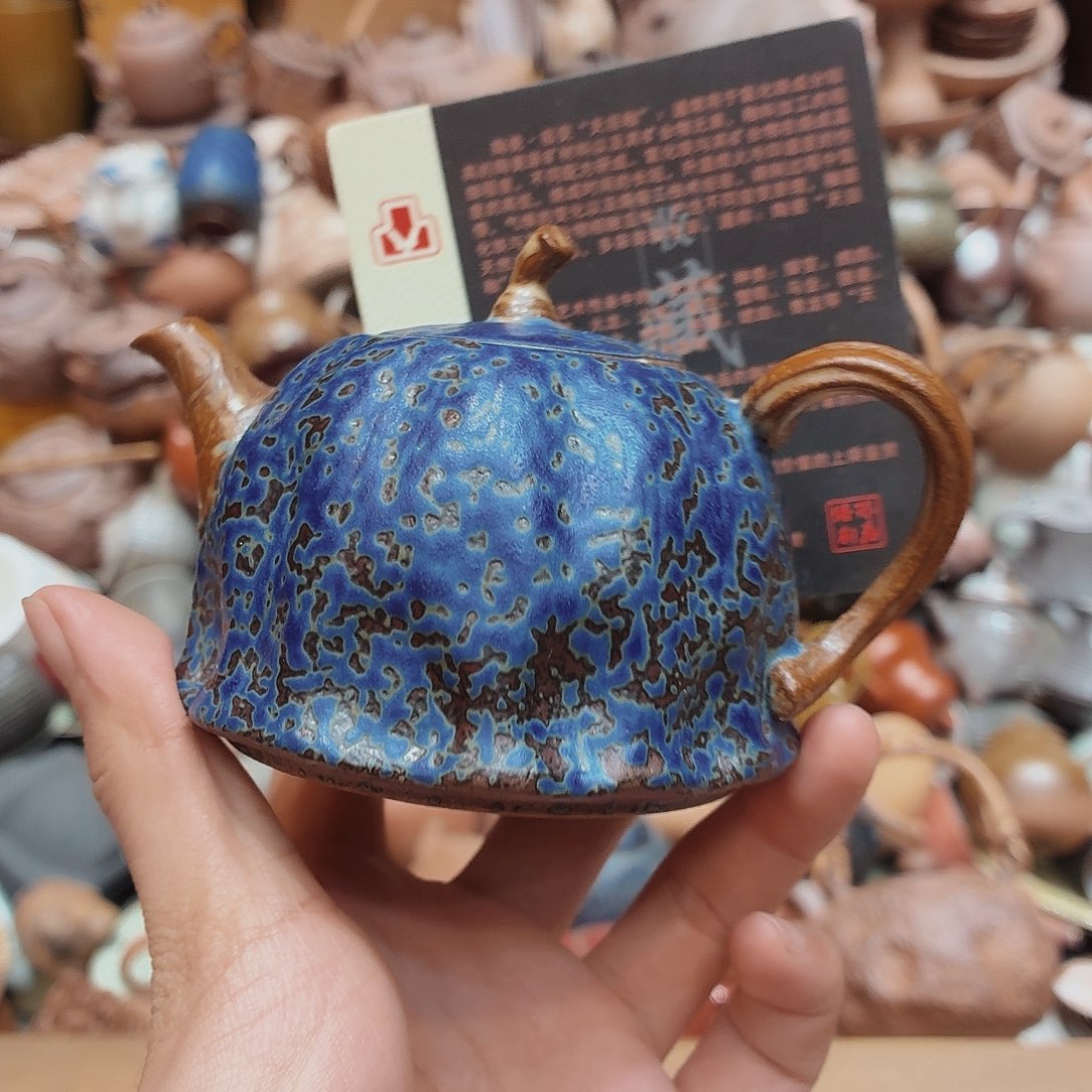 瓷器柴烧老岩泥高温茶器皿