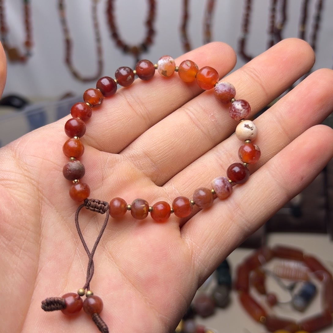 玛瑙/玉髓手链合金