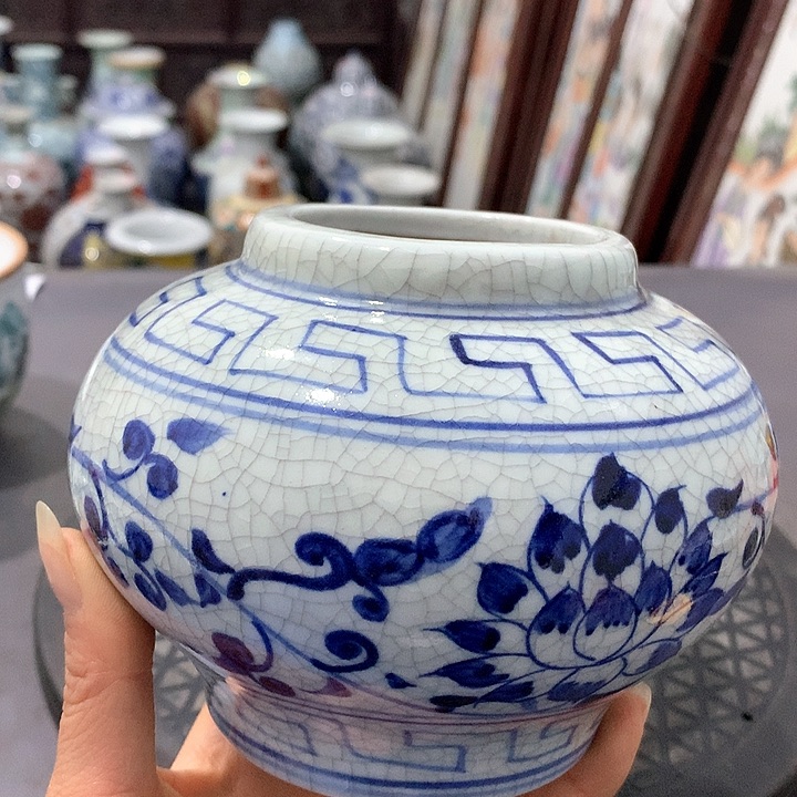 摆件陶博古架陶瓷摆件