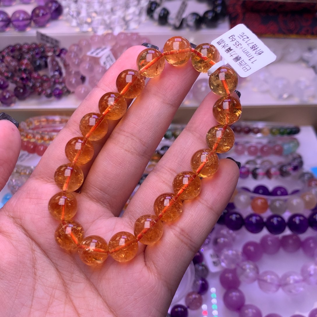 水晶手链未镶嵌手链
