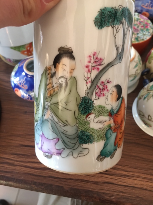 纯手工手绘小杯子