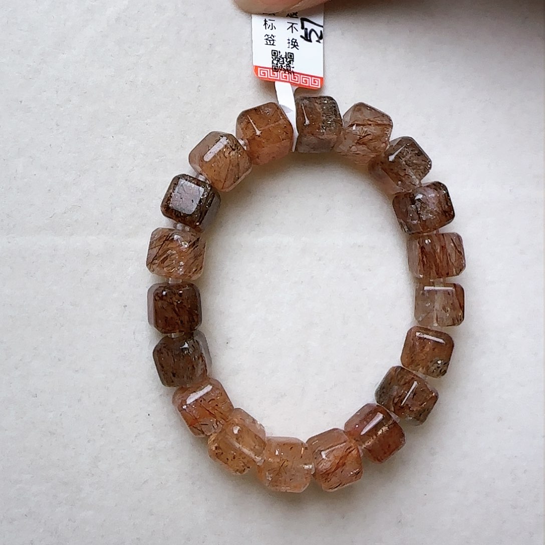 水晶手链未镶嵌星*?大气上档次