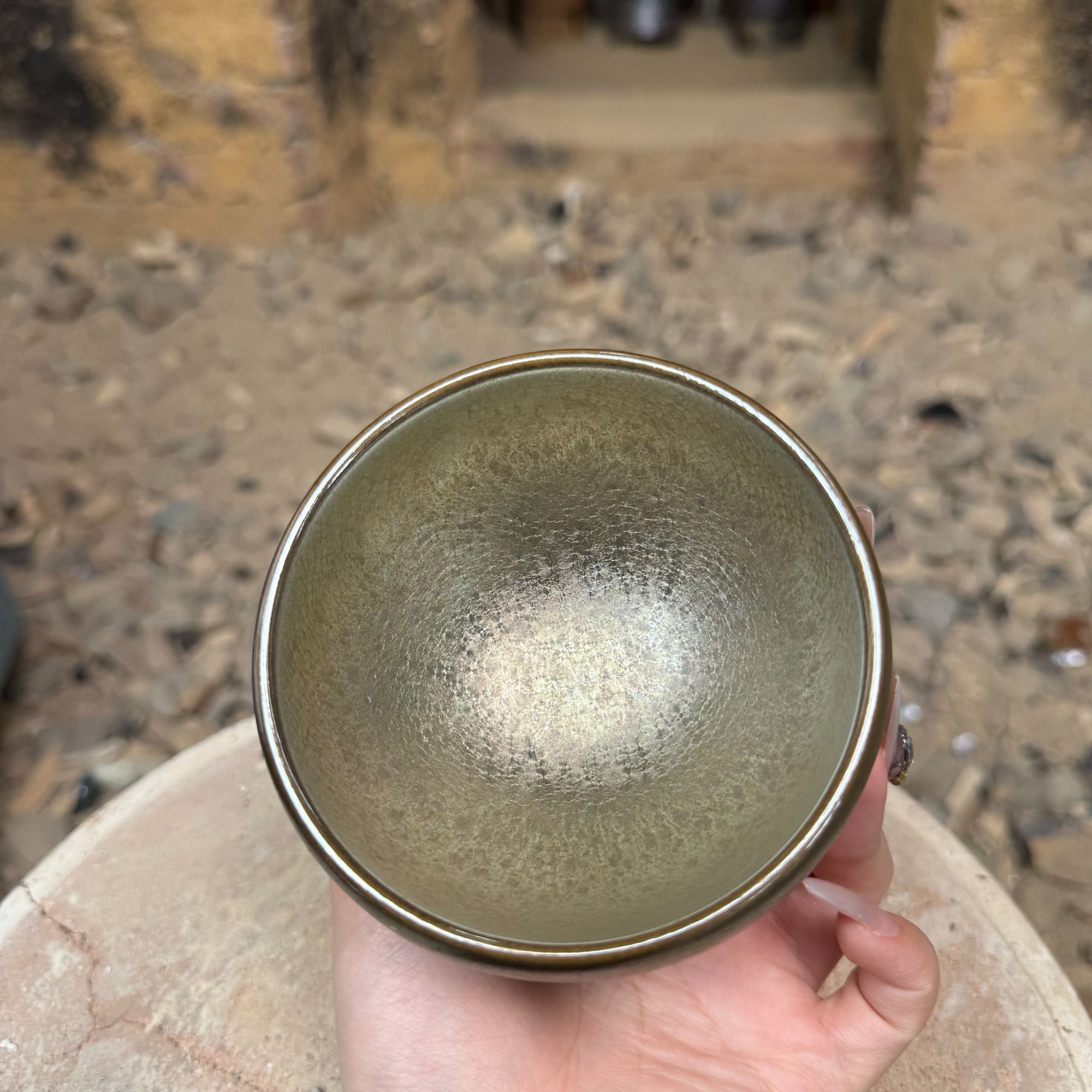 【闪购链接】建窑建盏主人杯金钵钵7