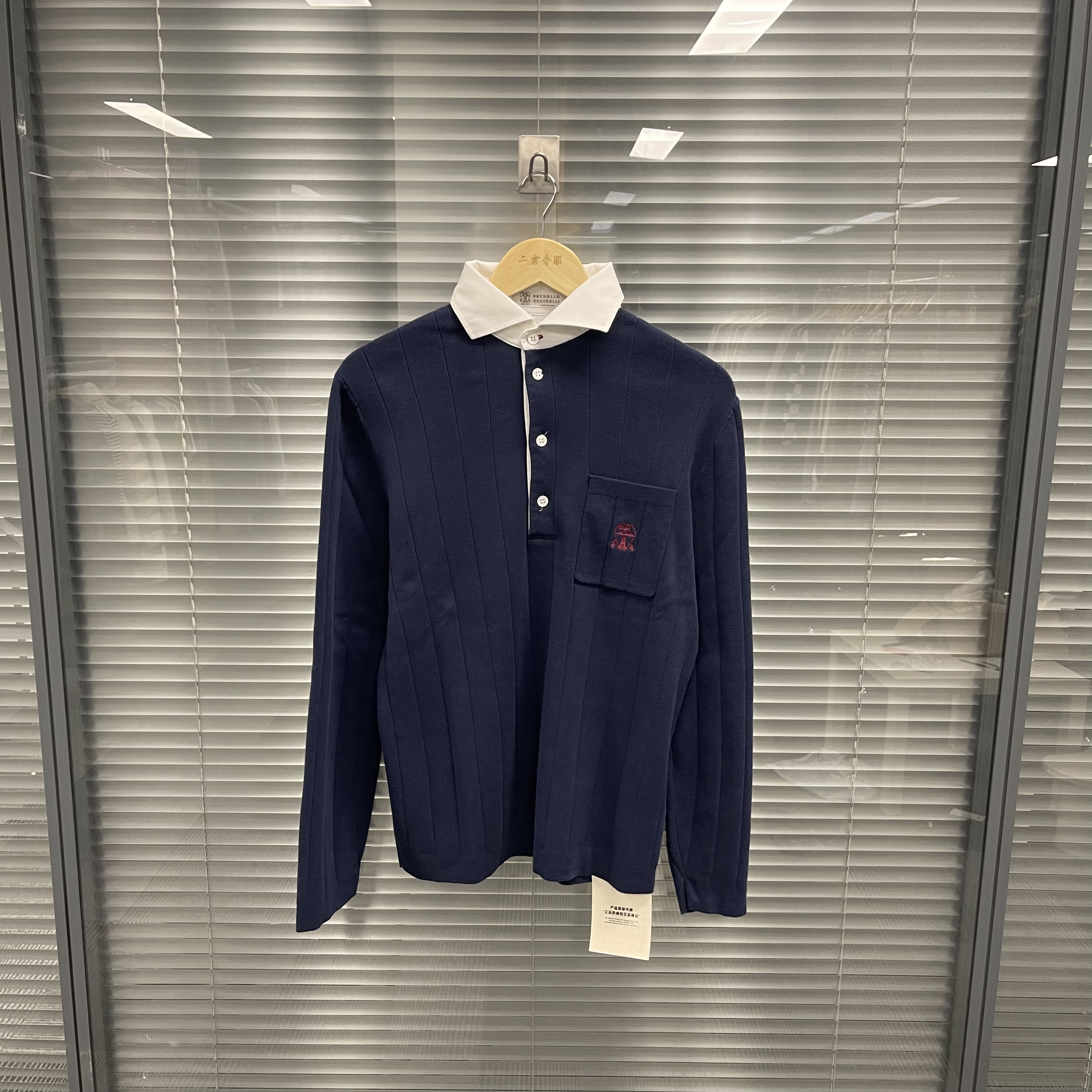 95新 Brunello Cucinelli/布鲁内洛·库奇内利 羊绒毛衣s码 #10276