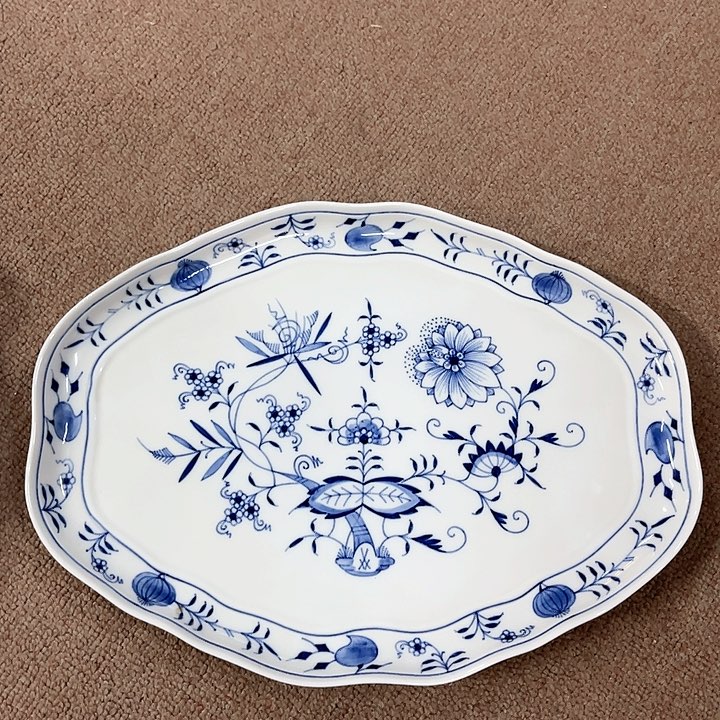 罐Meissen全品一等蓝洋葱托