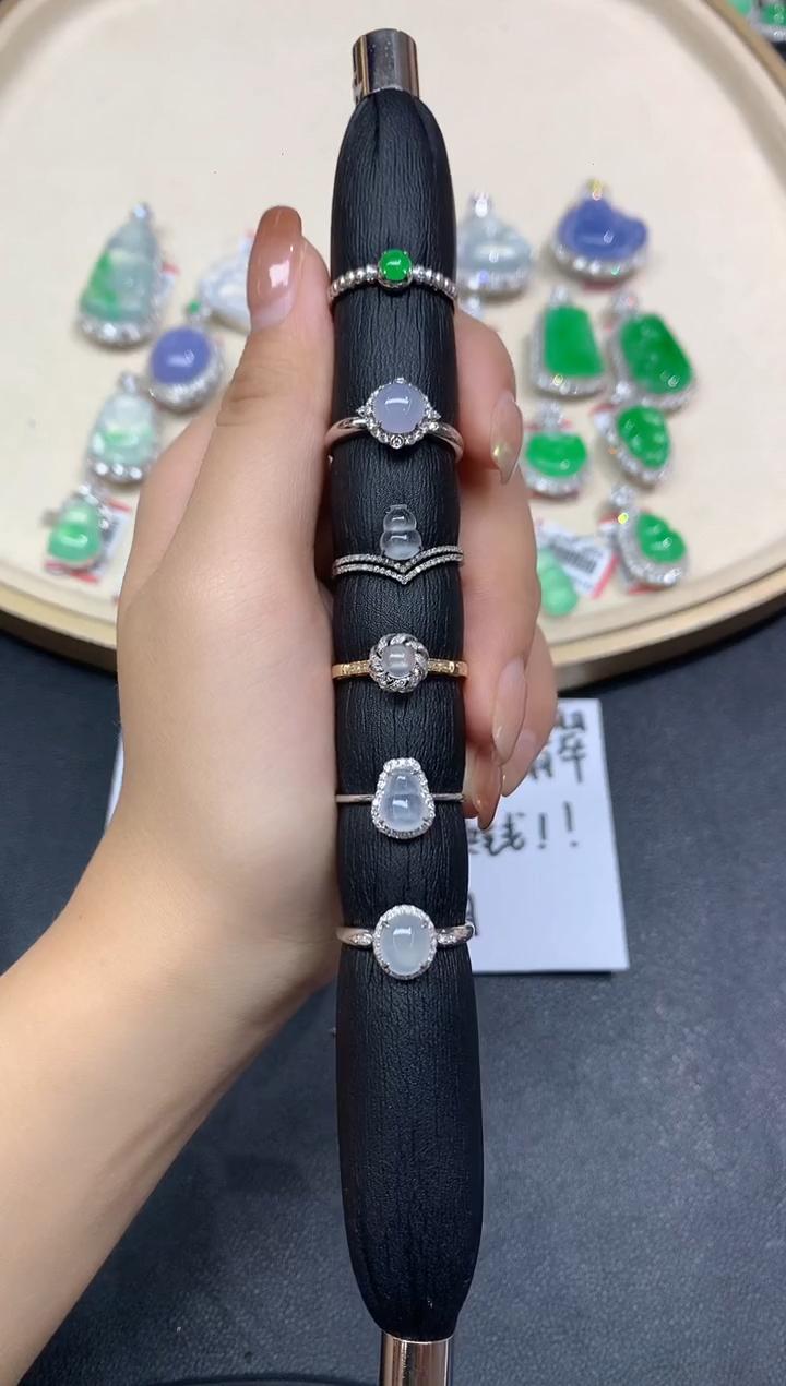 【小鱼严选彩虹盘】翡翠-18K金-多样性发一件-WXY08|CXQ21