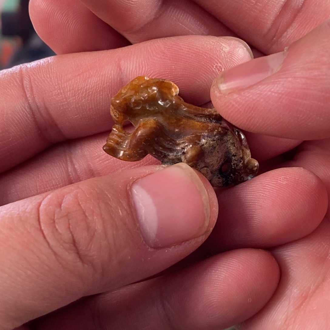 和田玉挂件未镶嵌葛*硕