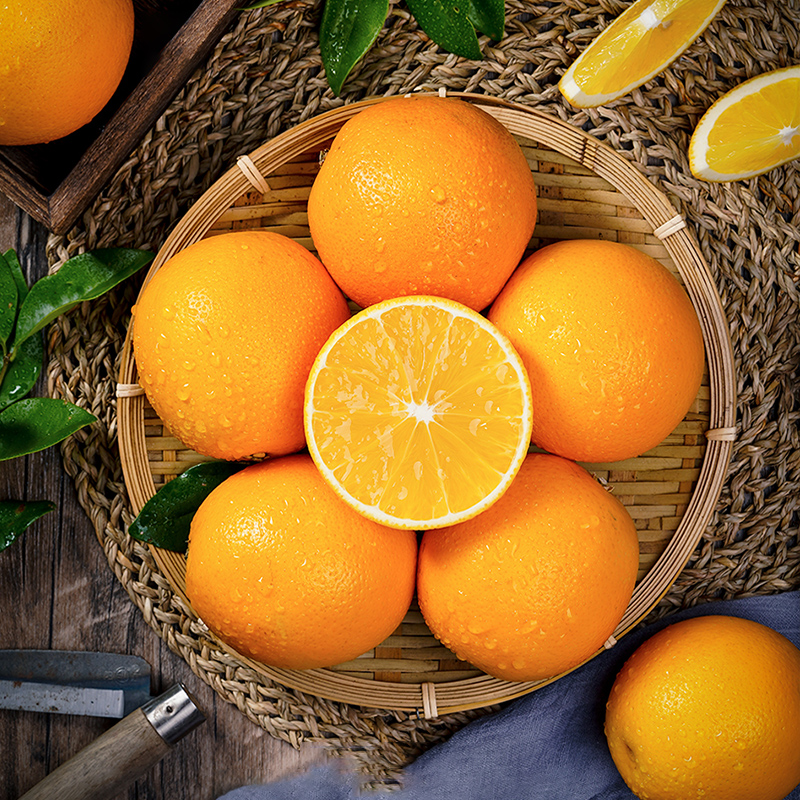 湖南麻阳锦蜜冰糖橙新鲜橙子当季水果果冻锦蜜冰糖甜橙现摘现发