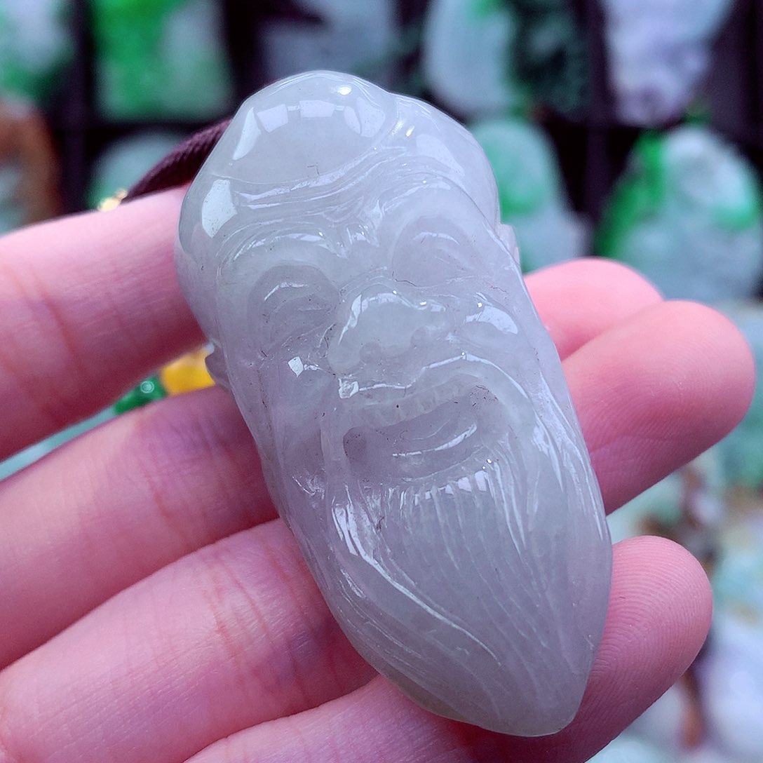 翡翠未镶嵌颈饰挂件