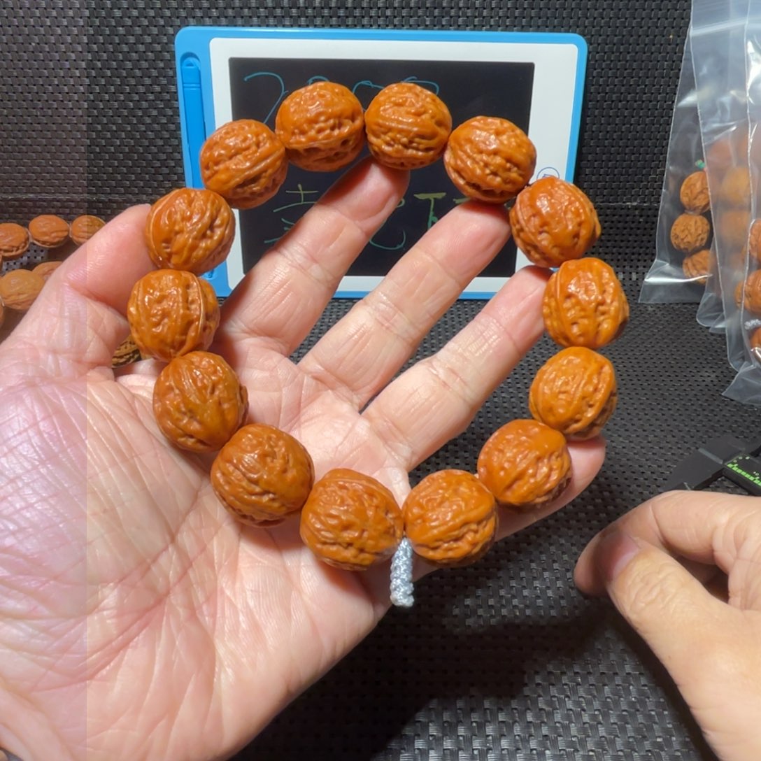 文玩核桃手串蛤蟆头21