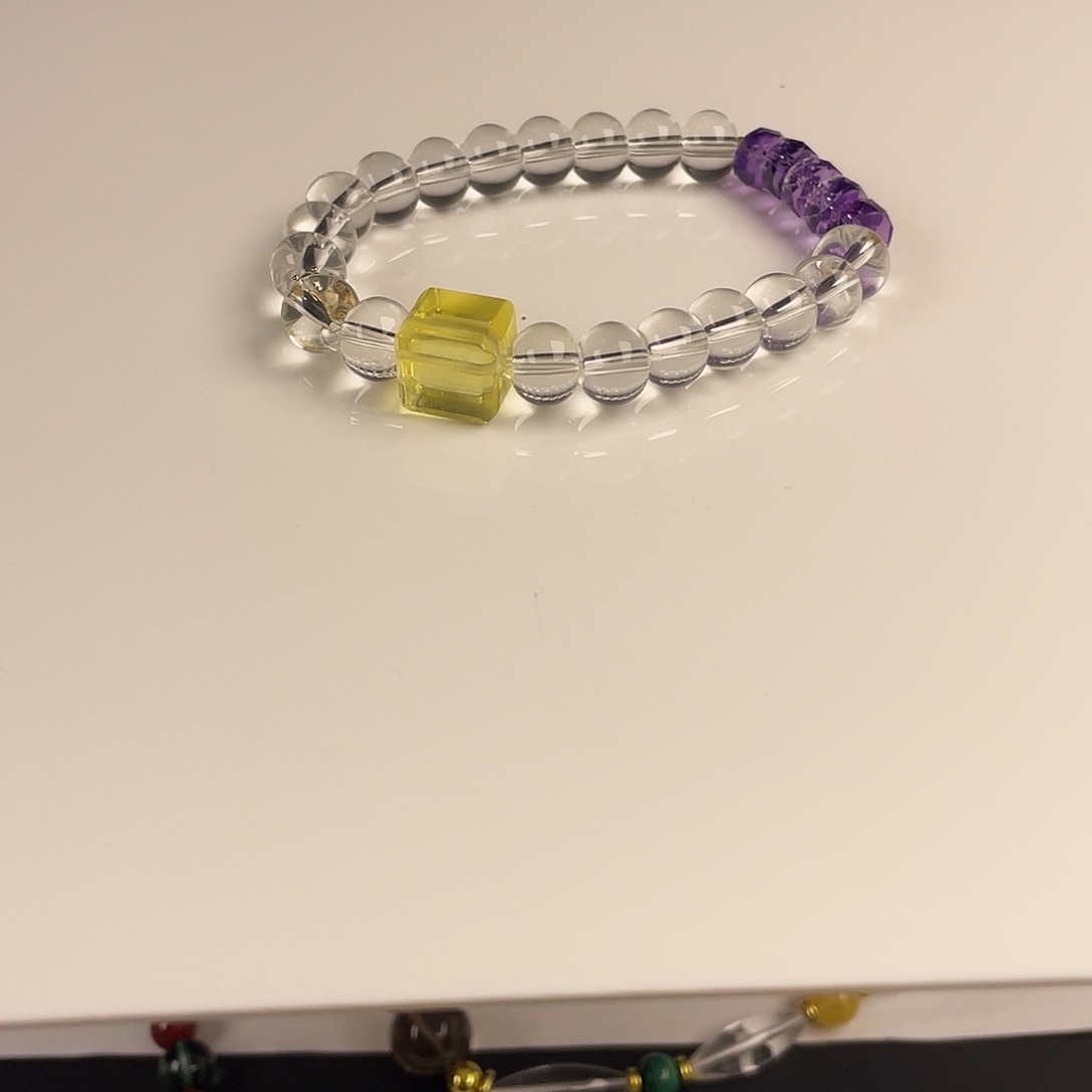 非金属手串白水黄水方糖