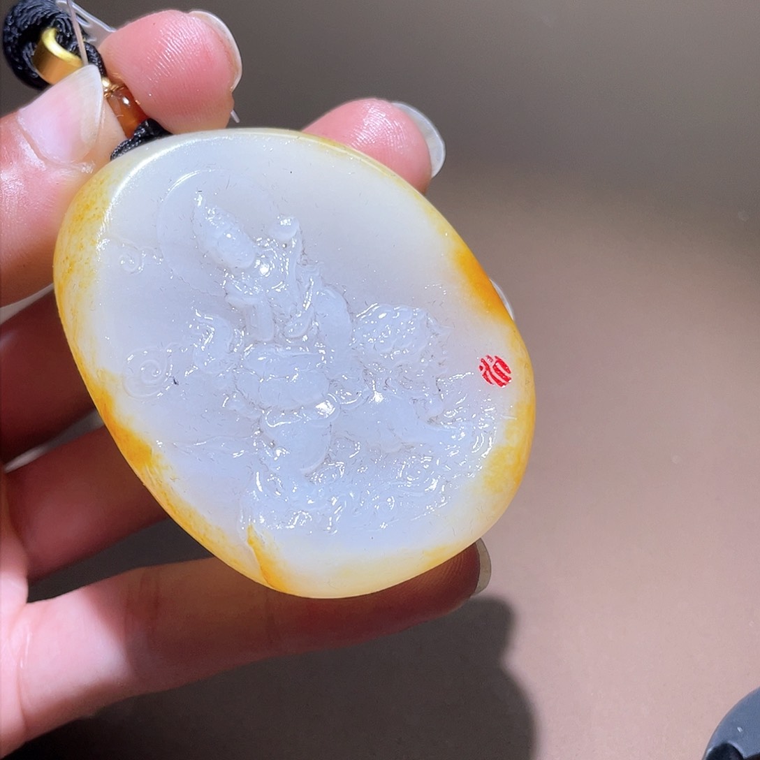 和田玉颈饰未镶嵌Z6