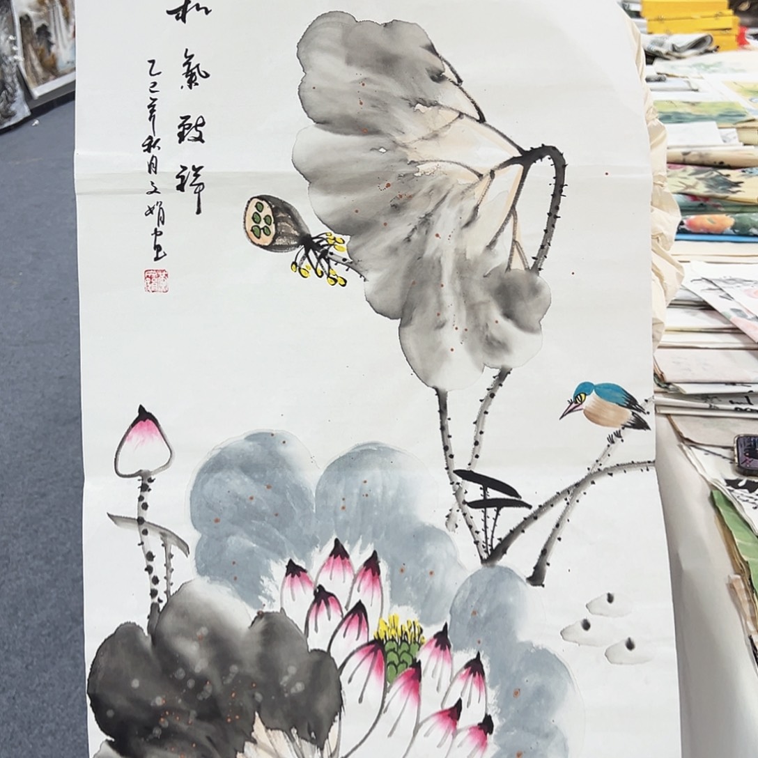 国画事事顺心如意万事如意万事