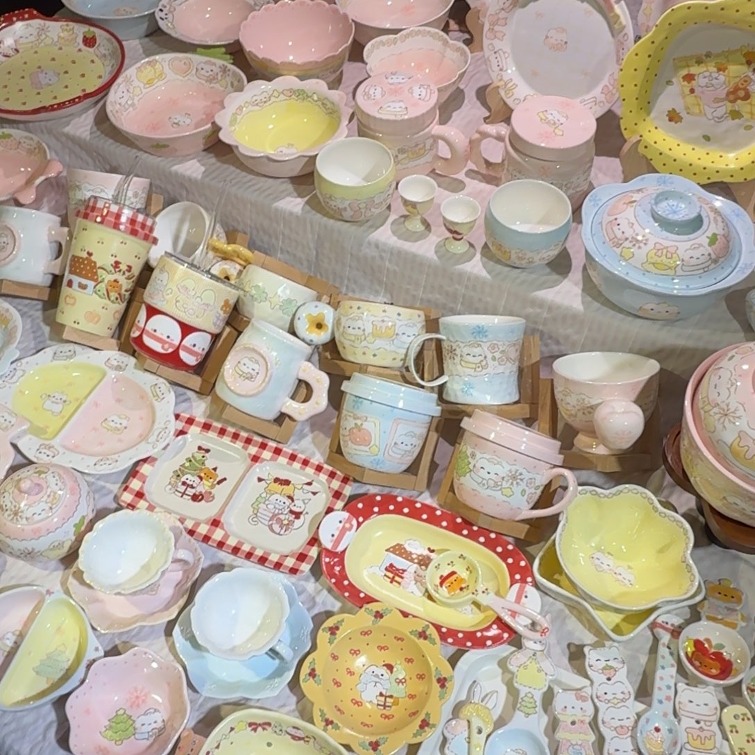 纯手工陶瓷制作茶具