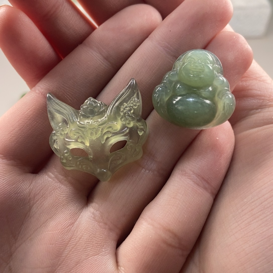 【闪购商品】蛇纹石玉岫玉未镶嵌