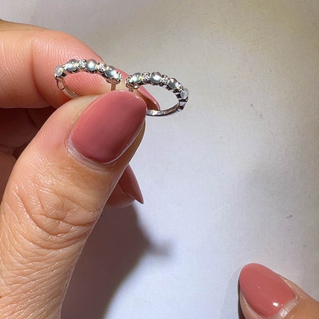 翡翠颈饰18K金镶嵌耳包