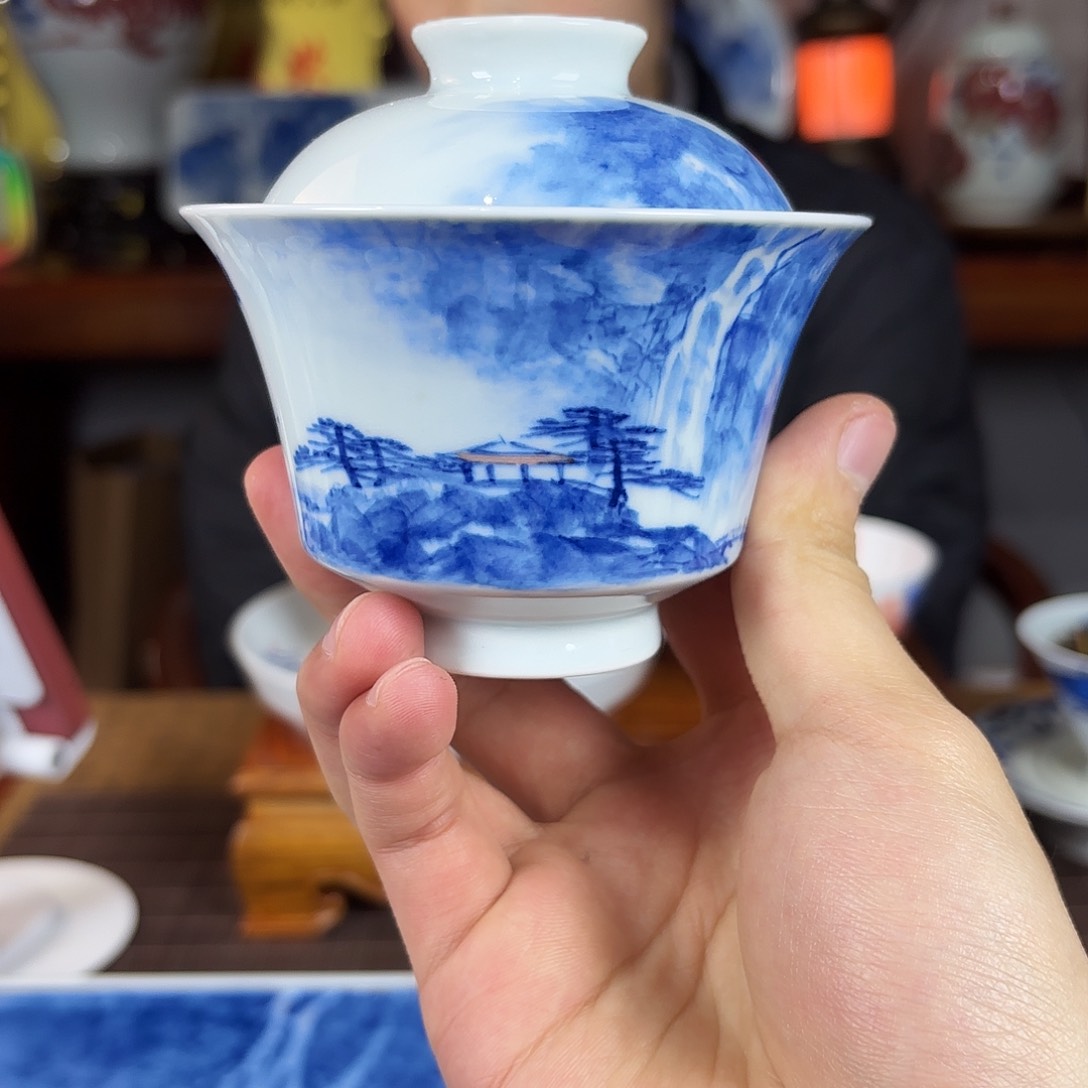 【****谷王庆龙老师手绘陶瓷