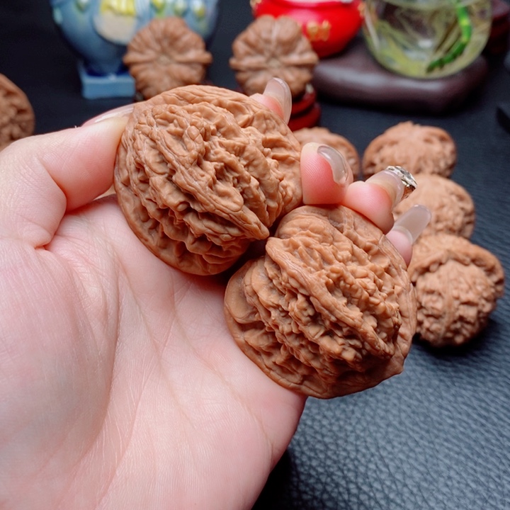 把件文玩核桃麦虎43