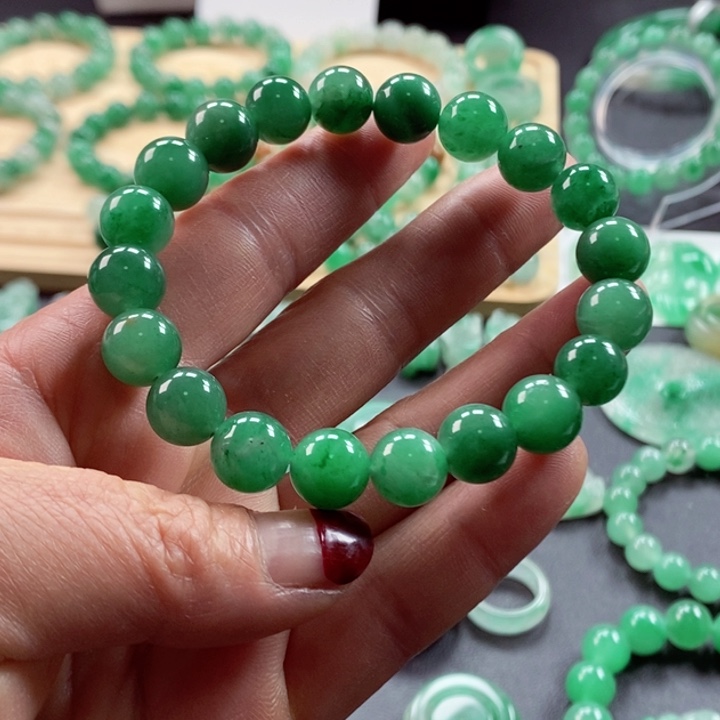 石英质玉手串未镶嵌