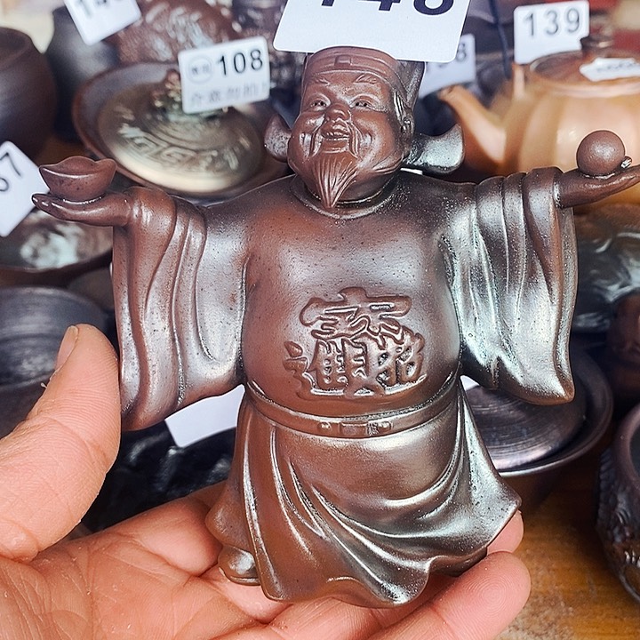 紫砂茶杯柴烧纯手工148