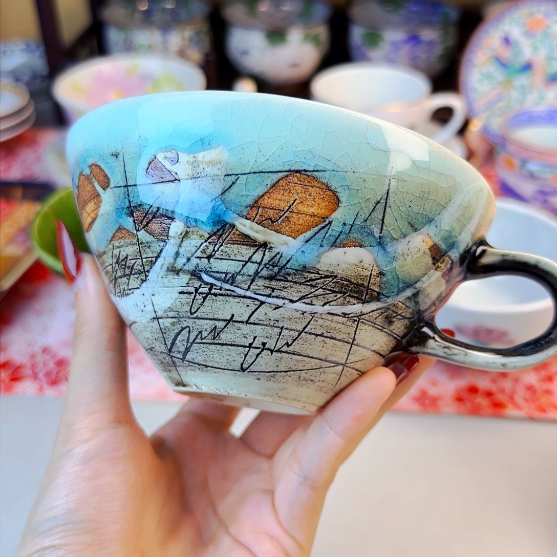 它家陶瓷太美啦！