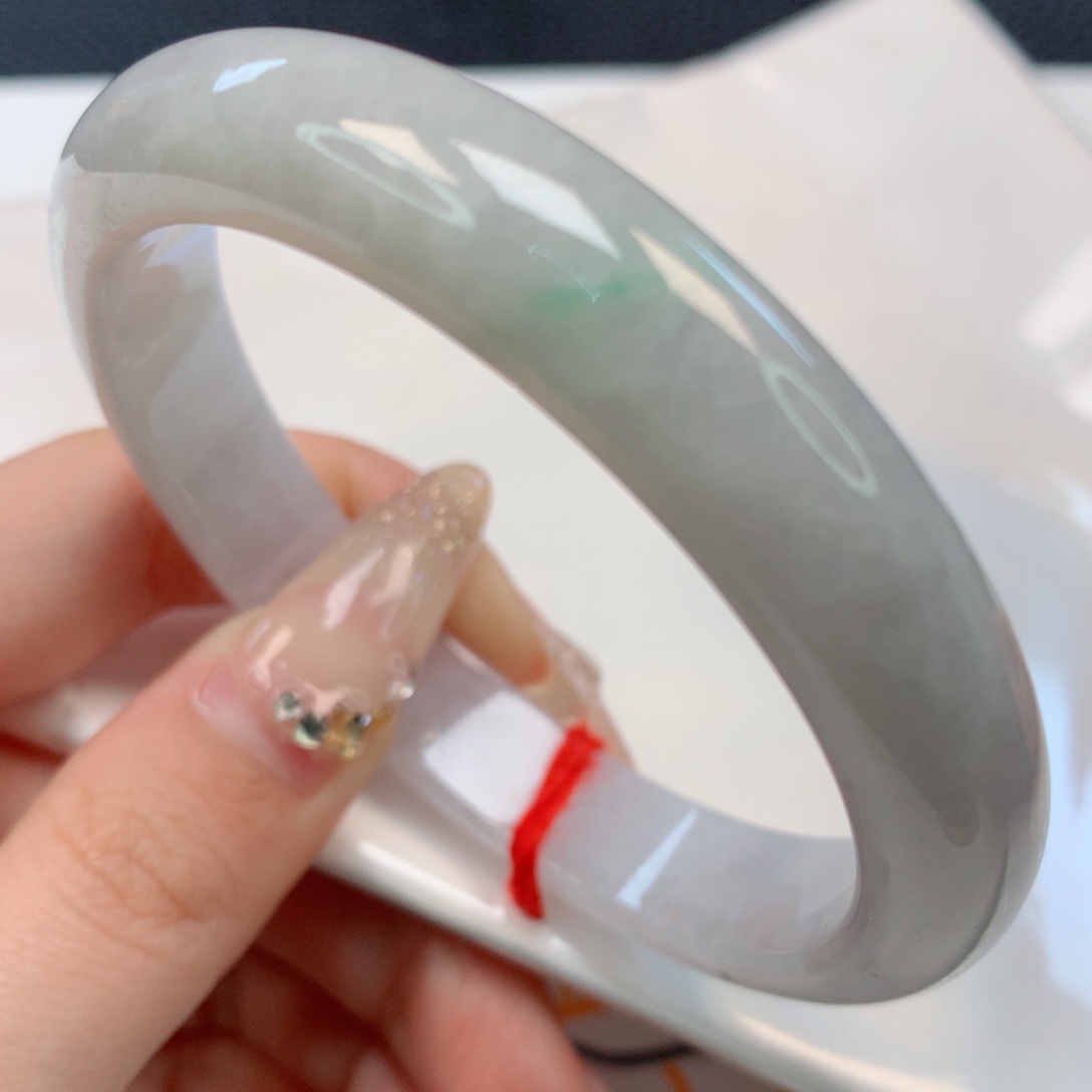 【闪购商品】翡翠手镯未镶嵌58圈