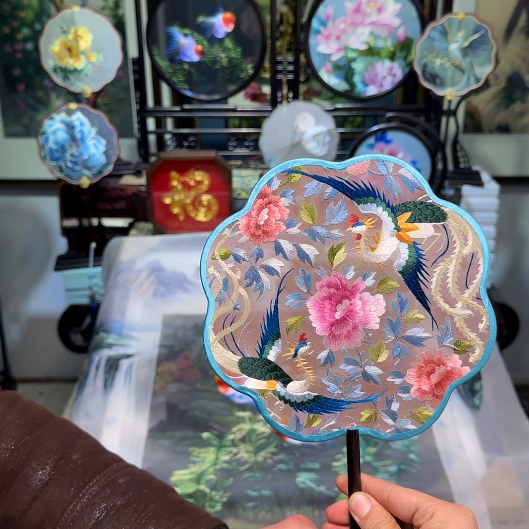 刺绣刺绣工艺精湛