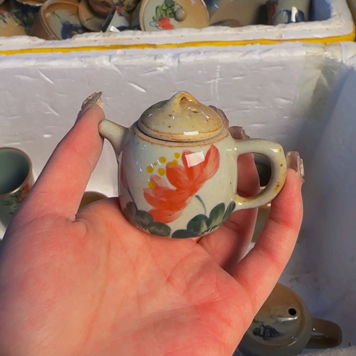 瓷片景德镇陶瓷手工手绘