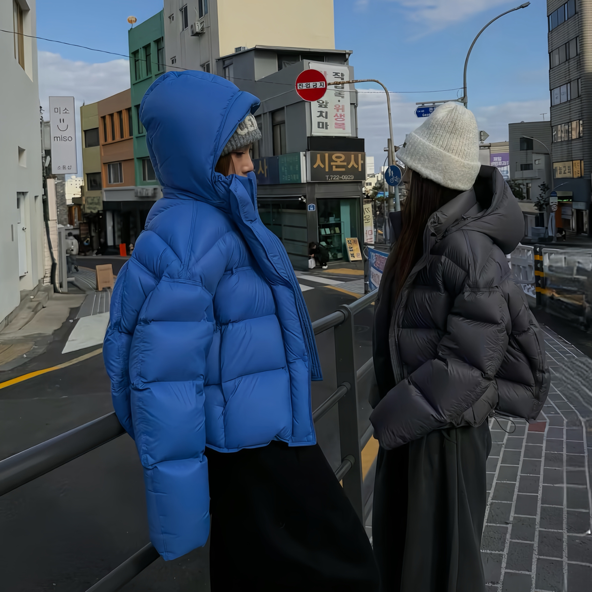 【可溯源】新国标90白鸭绒bobo冬季短款休闲可拆卸连帽羽绒服外套