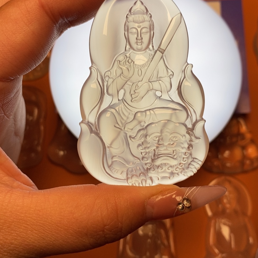 玛瑙/玉髓吊坠未镶嵌博*