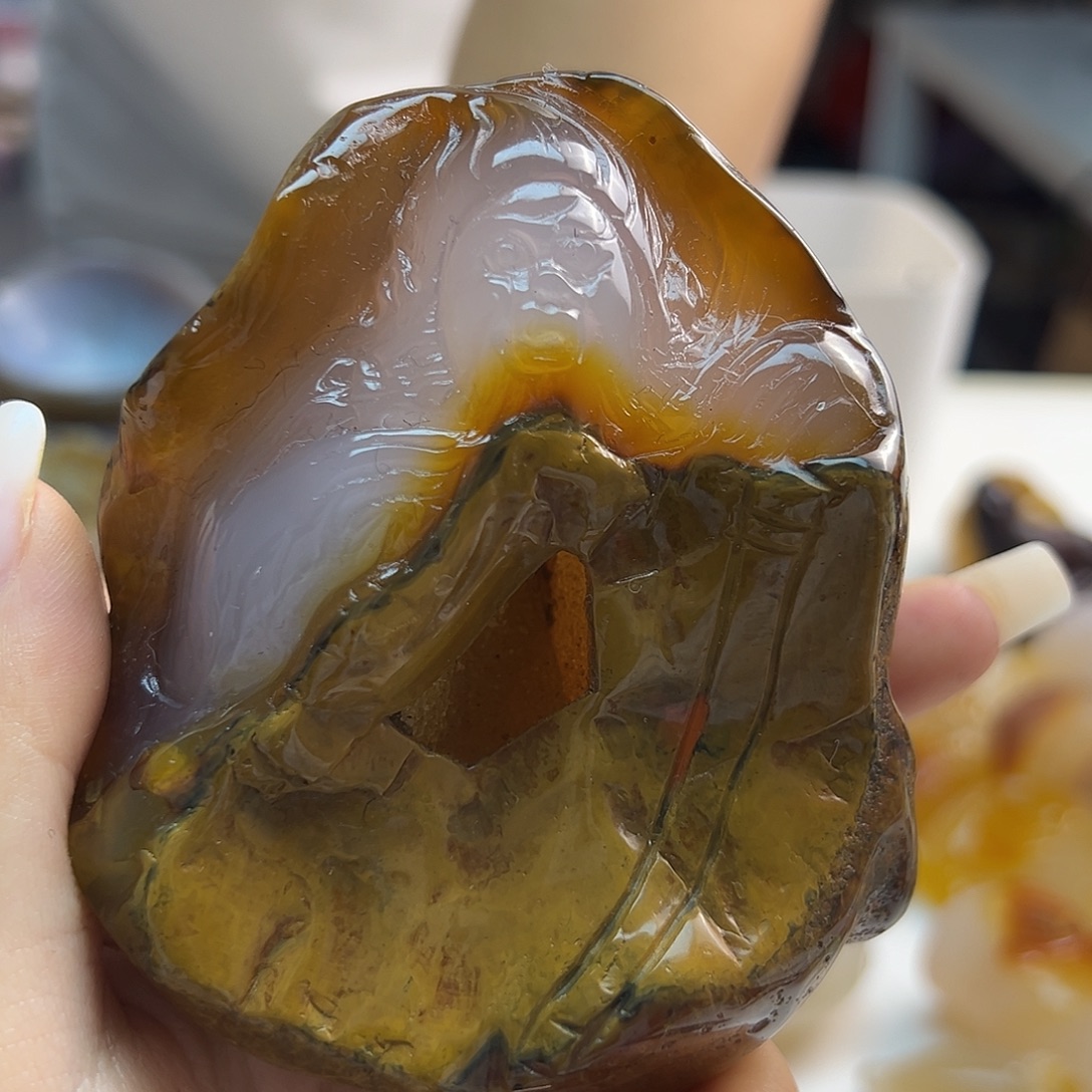 玛瑙/玉髓未镶嵌颈饰