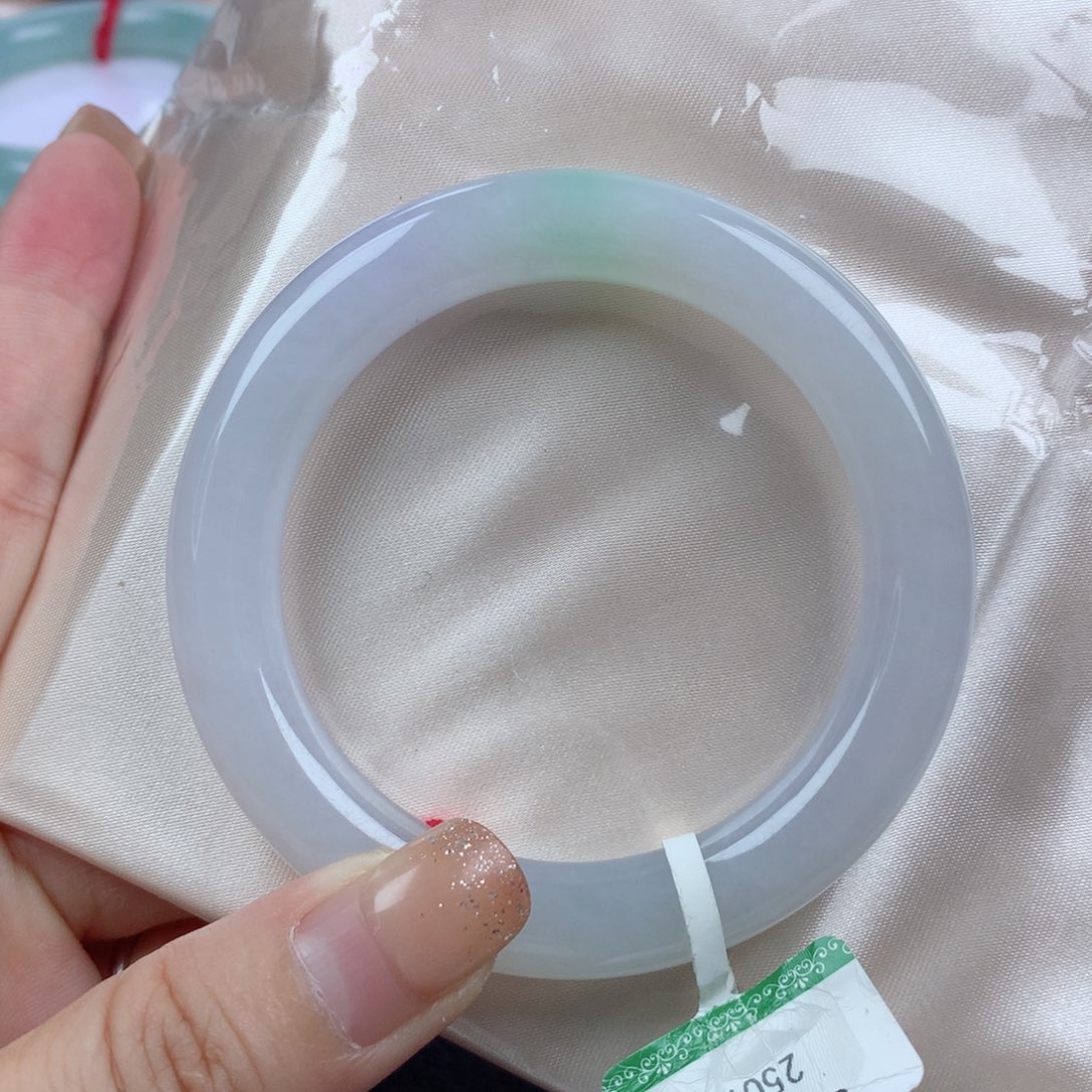 未镶嵌手镯翡翠缅甸天然翡翠53圈