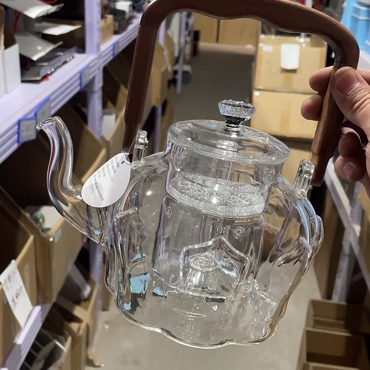 莲花彩金孤品素匠壶