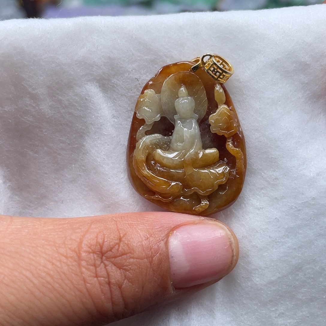 颈饰未镶嵌翡翠翡玉缘翡翠