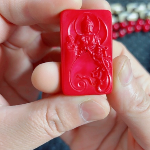 紫金钵盂菩提把件