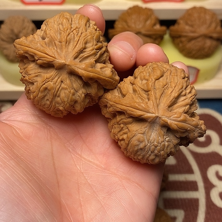 吊坠文玩核桃46球疆