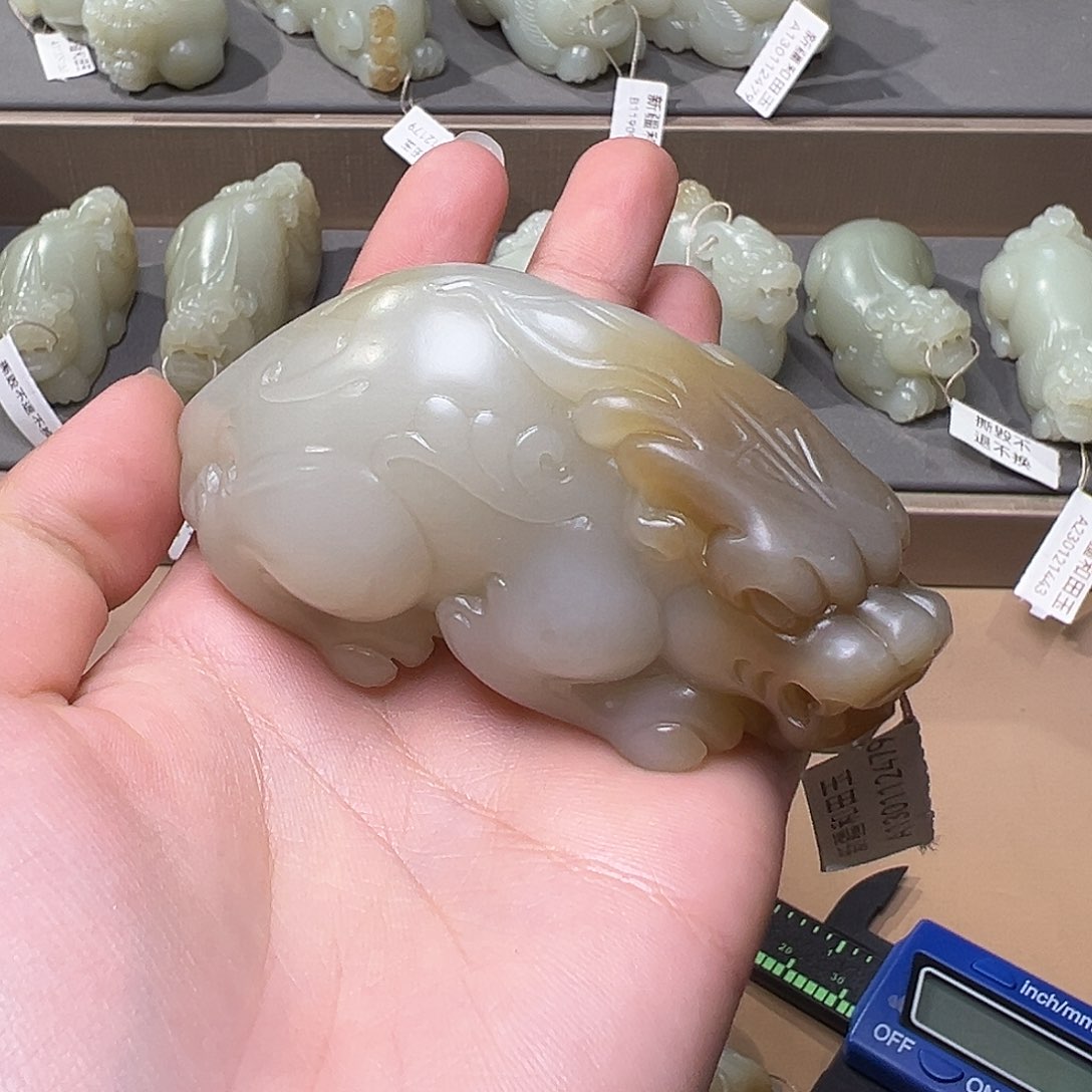 和田玉把件未镶嵌原*