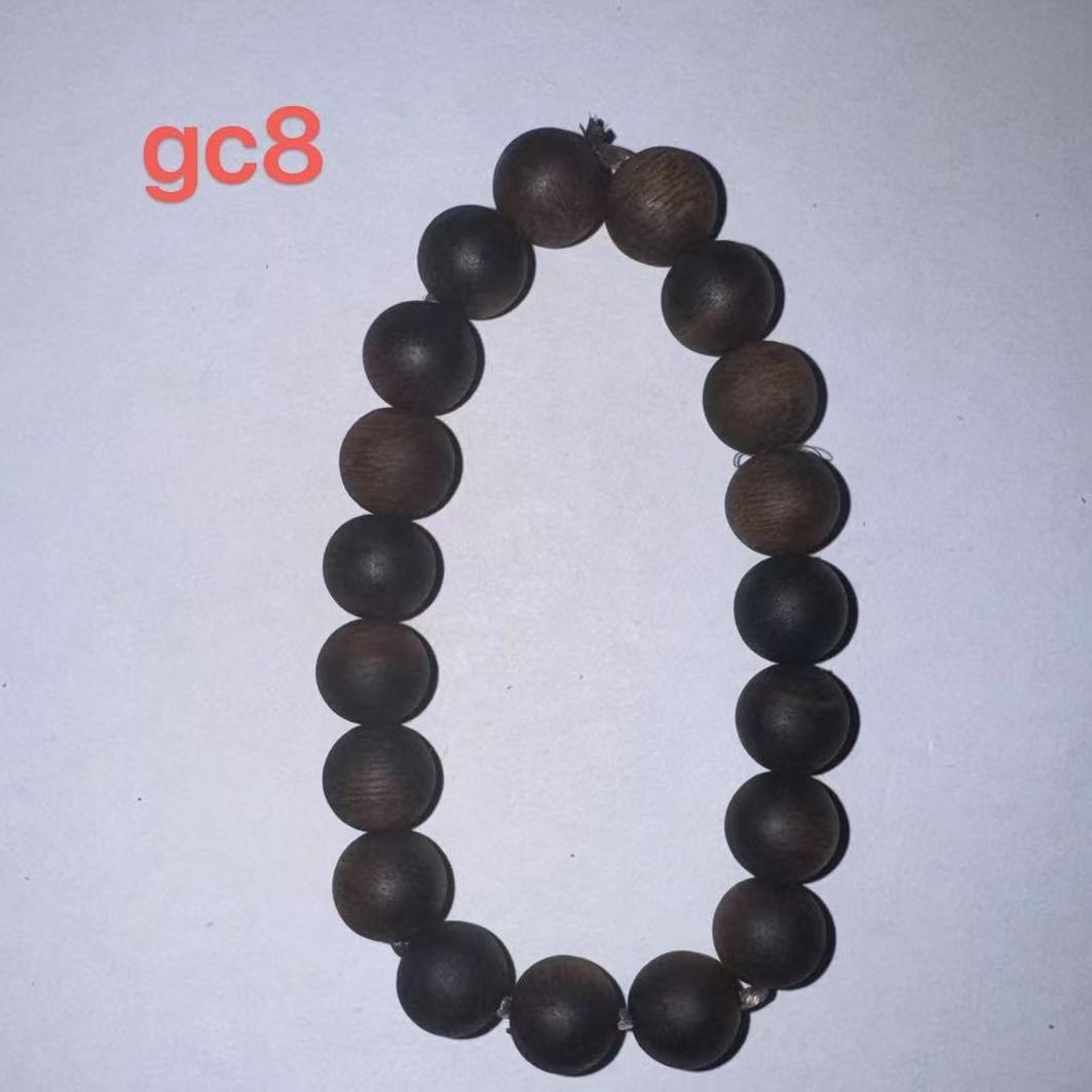 沉香木串单圈手串gc8#1mm