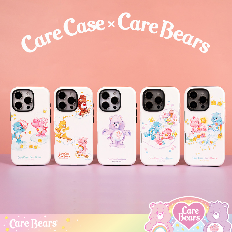 CARECASE x Care Bears联名白底系列菲林二合一手机壳 适用于苹果