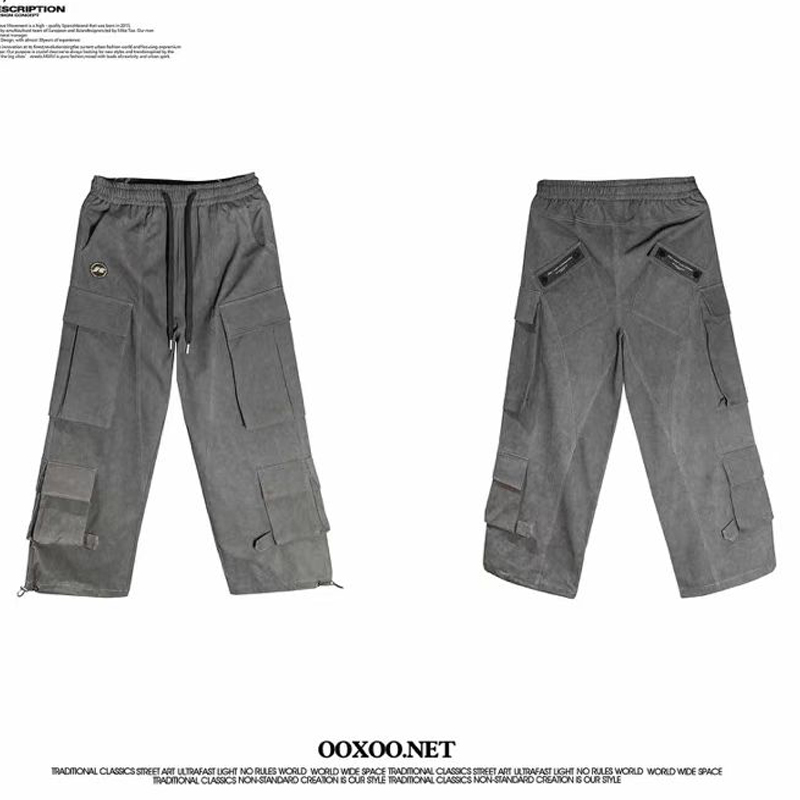 OOXOO JT洗水面料工装裤JT092050261