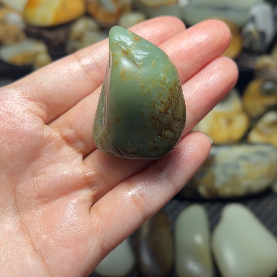 和田玉（青玉）5未镶嵌