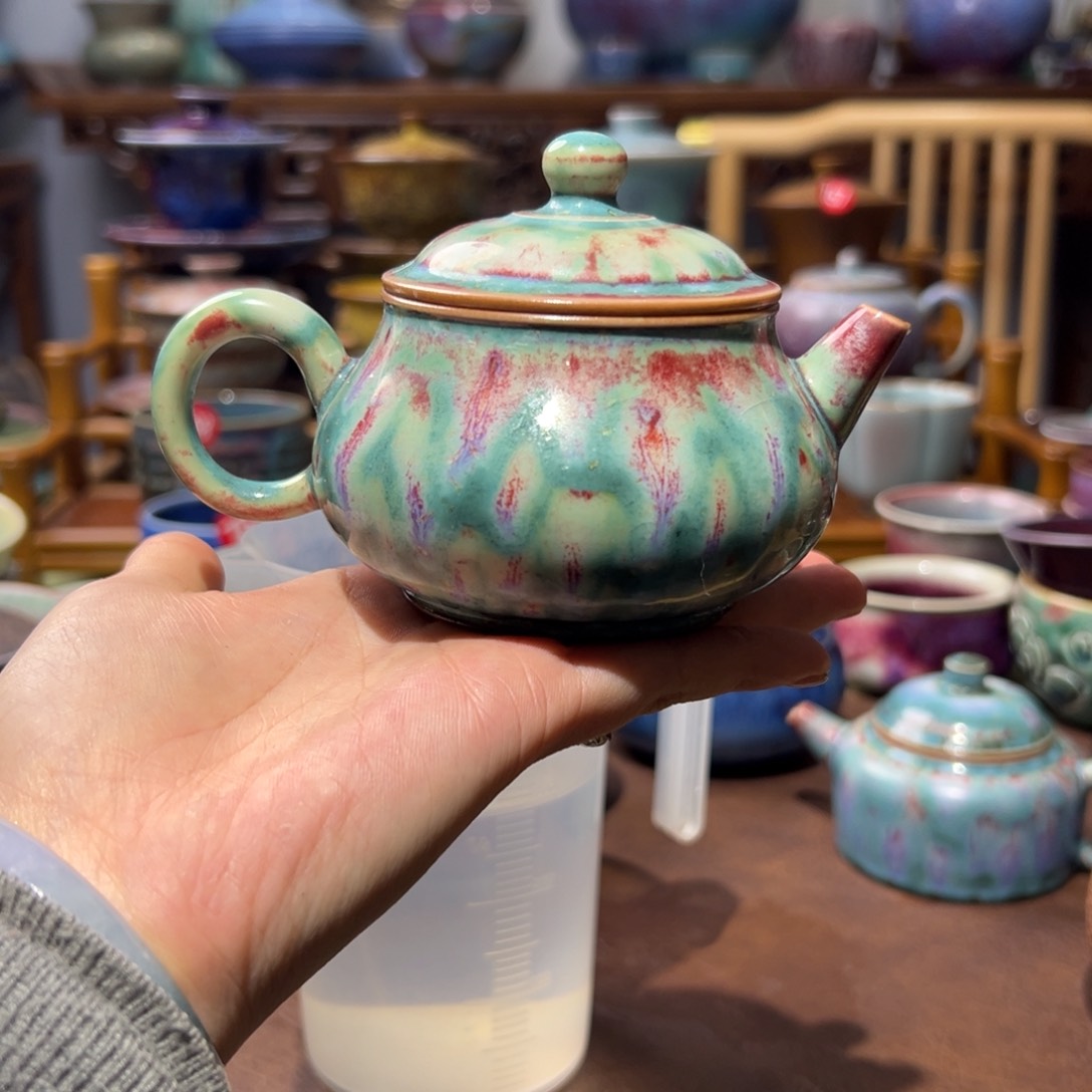 摆件钧瓷的制作工艺和