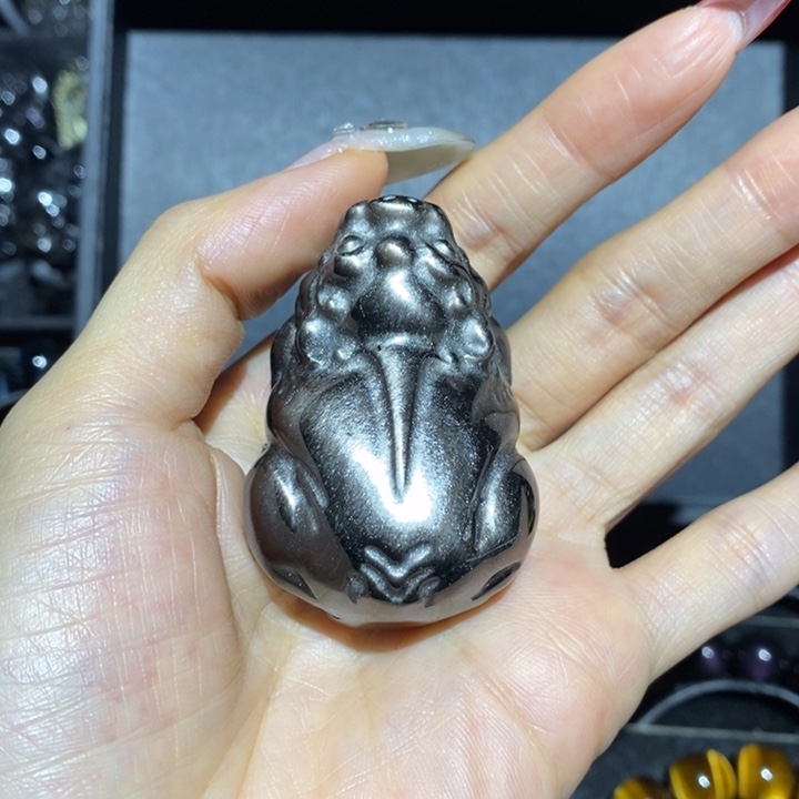 黑曜岩珠宝奇石未镶嵌用****7