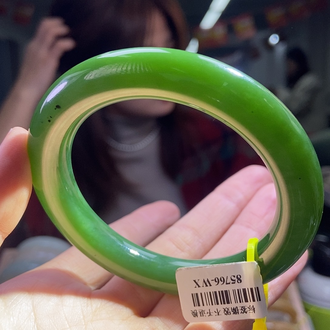 和田玉手镯未镶嵌59