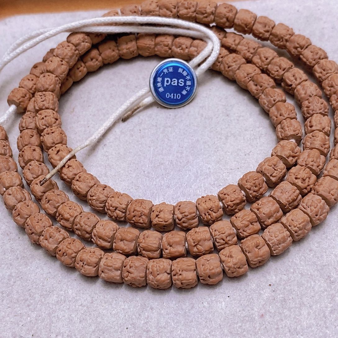 顺***庄金刚菩提手串龙切小佛手108颗